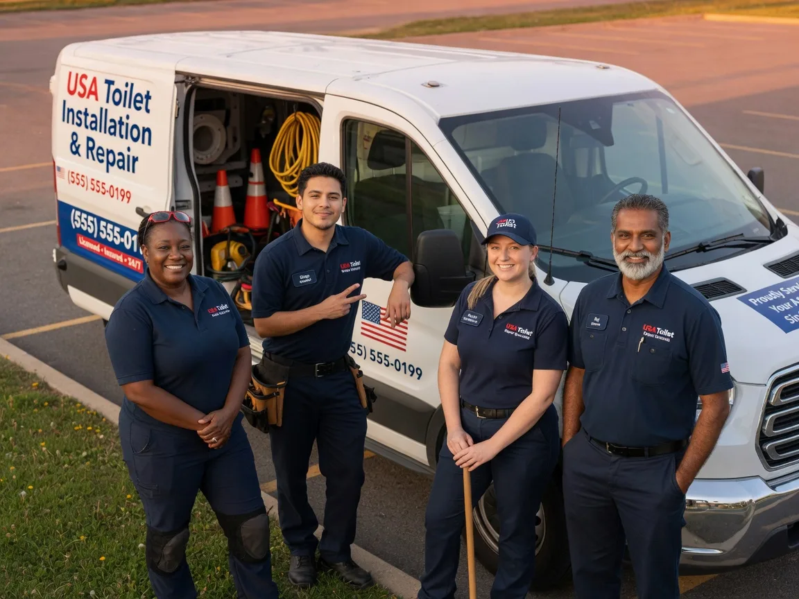 Toilet Installation company in West York, IL